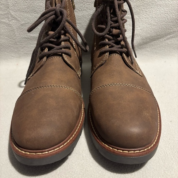 Dockers Mens Rawls Rugged Business Casual Lugged Sole‎ Cap Toe Boot 10.5 - Picture 3 of 8